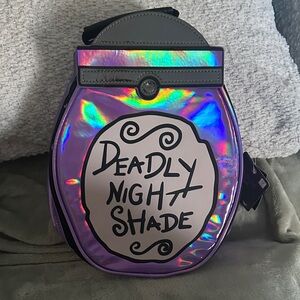 Nightmare Before Christmas Holographic Deadly Night Shade Lunchbox